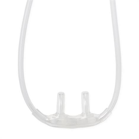 Medline Soft-Touch Oxygen Cannulas with Standard Connector,14 Tubing,50/Pack,HCS4516B
