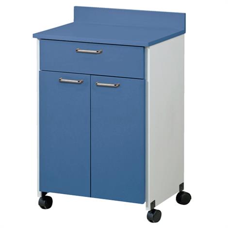 Clinton Mobile Treatment Cabinet with Two Doors and One Drawer,0,Each,8921