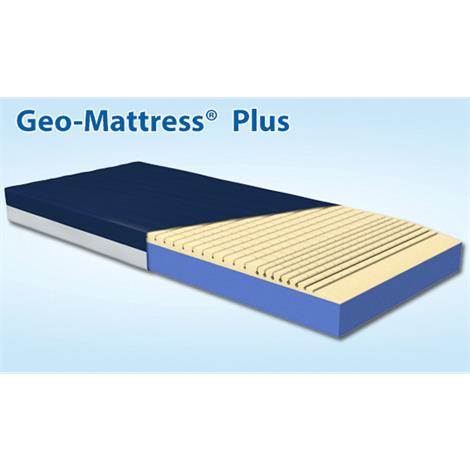 Span America Geo-Mattress Plus Therapeutic Foam Mattress,80"L x 60"W x 6"H,Queen,Each,PL8060-29
