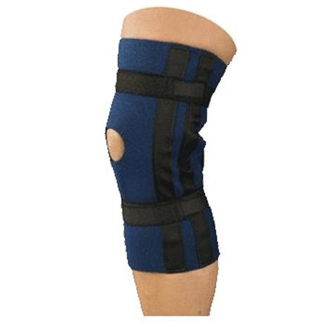 AT Surgical Pull-On 12-Inch Neoprene Open Patella Knee Brace with Spirals,X-Large,16" to 17-1/2",Each,781-P