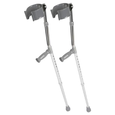 Tubular Fabricators Forearm Crutches,,Pair,2621