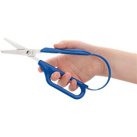 PETA Easi-Grip Long Loop Scissors For Right Handers With Rounded Blade,Scissor,Each,PET201