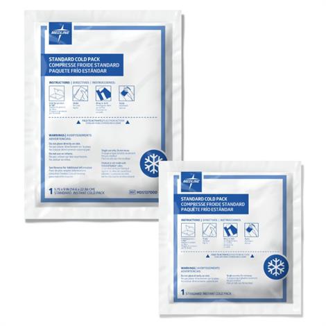 Medline Standard Instant Cold Packs,8" x 11",24/Pack,MDS137080