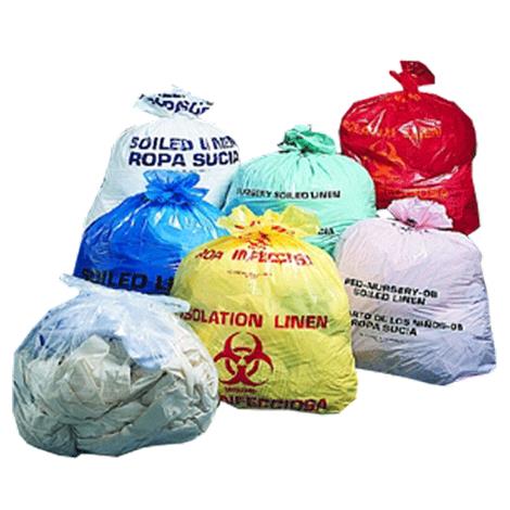 McKesson Biohazard Laundry Bag,23" x 41",30 - 33 gal,250/Case,43897
