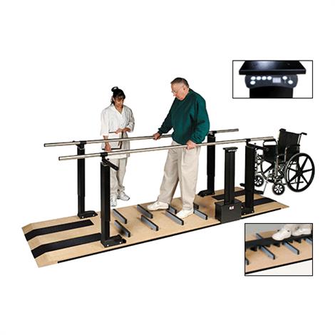 Hausmann Patented Mobility Platform With Electric Height Bars,Length: 10 feet,Each,1398