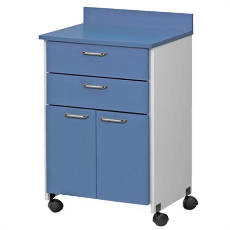 Clinton Mobile Treatment Cabinet with Two Doors and Two Drawers,0,Each,8922