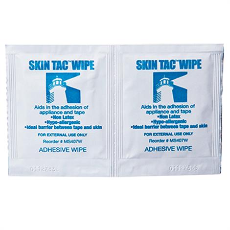 Atos Medical Skin Tac Adhesive Barrier Wipes,Adhesive Barrier Wipes,50/Pack,MS407W