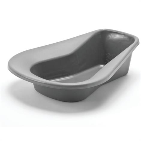 Medline Stack-A-Pan Stackable Bedpans,Graphite,Each,DYND80245H