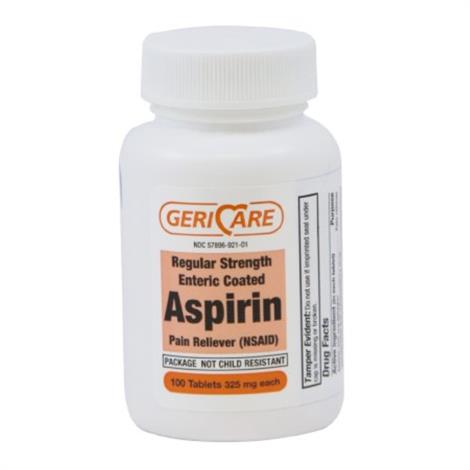Mckesson Pain Relief Geri-Care Strength Aspirin Tablet,81mg Strength,300/Pack,981-30-GCP