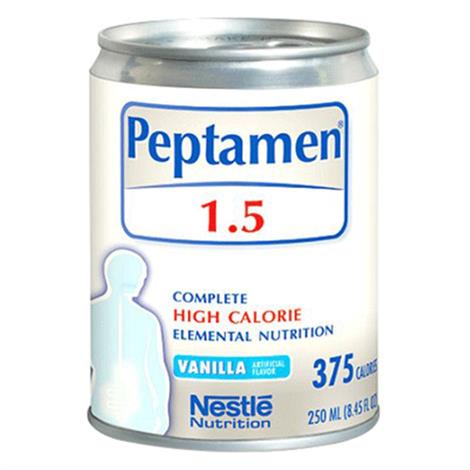 Nestle Peptamen 1.5 Complete Calorically Dense Peptide-Based With SpikeRight Port,6/Case,9871628194