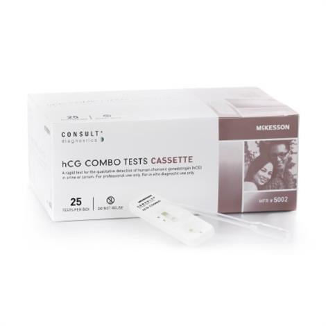 McKesson Consult hCG Combo Cassette Test,McKesson Consult hCG Combo Cassette Test,Each,5002