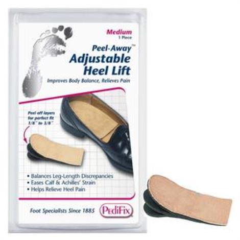 Pedifix Peel-Away Adjustable Heel Lift,Large,Each,P6582-L