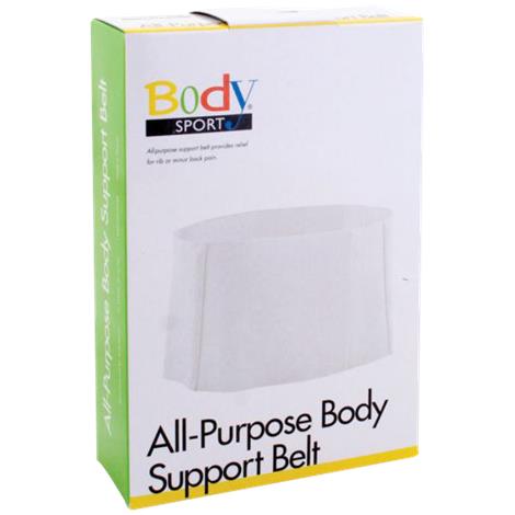 BodySport All-Purpose Value Support Belt,Small,28" to 32",Each,ZRB113SML