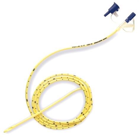 CORFLO Nasogastric/Nasointestinal 8FR Feeding Tube With Stylet,43" Catheter Length,7gm Adult weighted,10/Case,40-0438