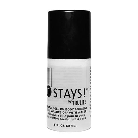 Trulife It Stays Roll-On Adhesive,2oz,Bottle,12/Case,###5