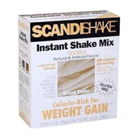 Aptalis Scandishake Weight Management Nutriton Shake Mix,Banana Cream,3oz Envelopes,4/Box,58914-0803-44