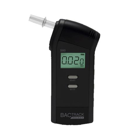 BACtrack Select S80 Pro Breathalyzer Portable BreathTester,2.3" x 4.8" x 0.8" (5.8cm x 12.2cm x 2.2 cm),Each,S80 Pro