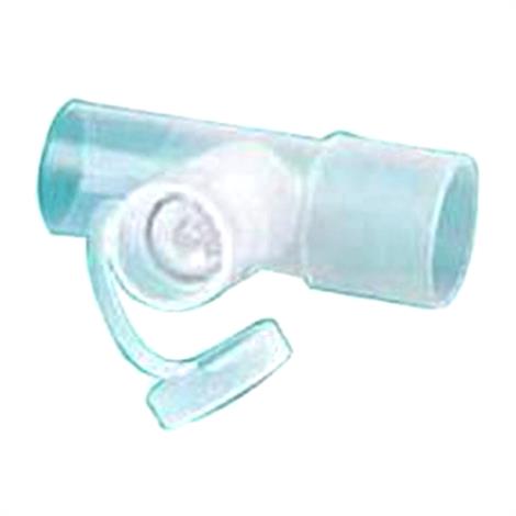 Teleflex In-Line Neb Tee With Valve,22mm O.D. x 18mm I.D. x 22mm O.D. Connections,30/Pack,1744