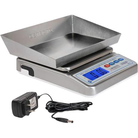 Detecto Stainless Steel Wet Diaper Scale,Weight capacity: 4kg x 1g,Each,AP-4KD