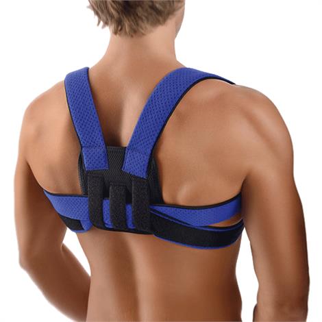 Bort StabiloFix Pediatric Back And Shoulder Posture Brace,Blue,Each,104 600