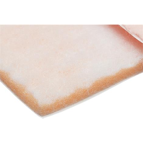 Hapla Fleecy Foam Open-Cell Polyurethane Adhesive Foam Padding,3/16" x 8-7/8" x 17-3/4",4/Pack,NC12635