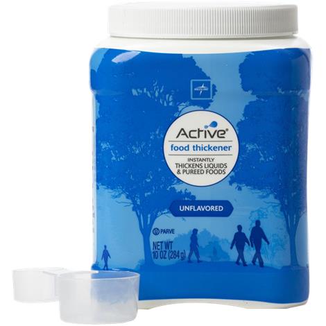 Medline Active Instant Food Thickener Powder,10oz,Can,12/Pack,ENT32210