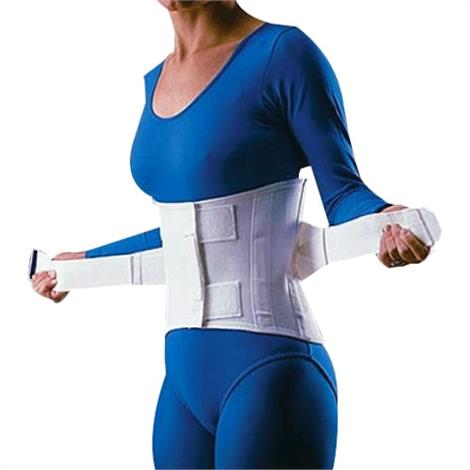 Rolyan Dual Support Lumbo-Sacral Orthosis,Medium,Binder with Insert,Each,A551M