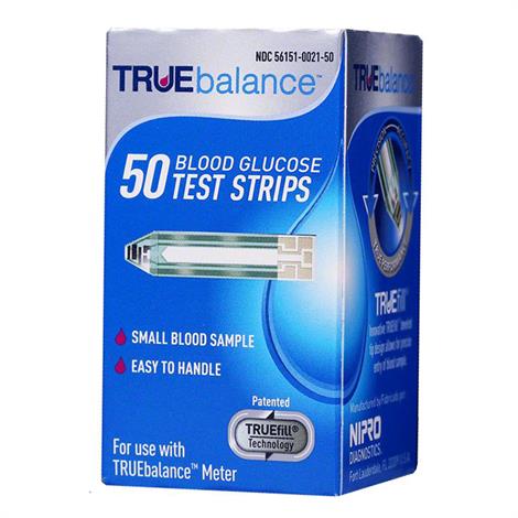 Nipro TRUEbalance   Test Strips,Test Strips,50/Pack,H3H0181
