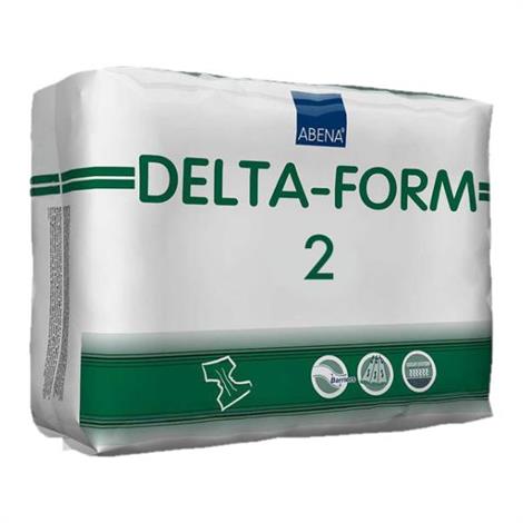Abena Delta-Form Adult Brief,X-Large,XL2,Fits Waist 44" - 68",15/Pack,4Pk/Case,308875