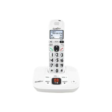 Clarity DECT 6.0 Amplified Low Vision Cordless Phone with Answering Machine,Amplified Low Vision Cordless Phone,Each,D714