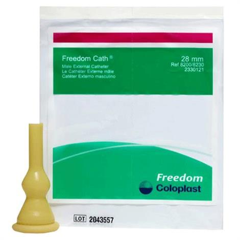 Coloplast Freedom Cath Male External Condom Catheter,Large,35mm,100/Pack,8400