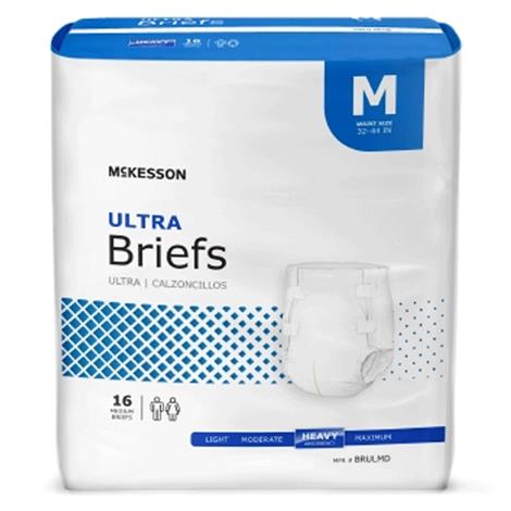 McKesson Ultra Absorbency Tab Closure Adult Disposable Briefs,Small,Value Pack,480/Pack,BRULSM