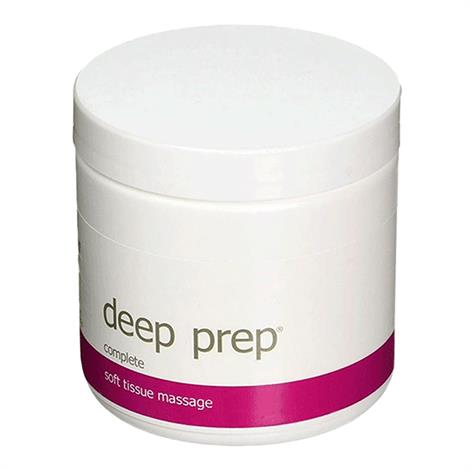 Rolyan Deep Prep Tissue Massage Cream,Deep Prep Complete,Each,563753
