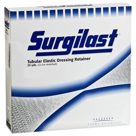 Derma Surgilast Tubular Elastic Dressing Retainer With Latex for Chest,Back,Perineum and Axilla,Size 10,X-Large,25yd,Each,GL711