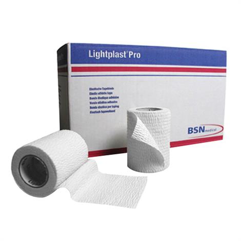 BSN Lightplast Pro Athletic Elastic Adhesive Tape,3" x 7.5yd,Black,16/Pack,72883