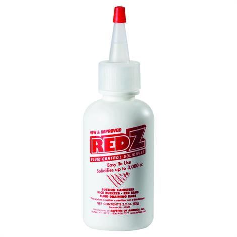 Safetec Red Z Can Z Fluid Control Solidifiers,Up to 22000cc,Needle Nose Bottle,12/Case,41107