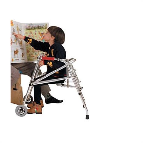 Kaye PostureRest Two Wheel Walker With Seat For Small Children,0,Each,W1/2BH