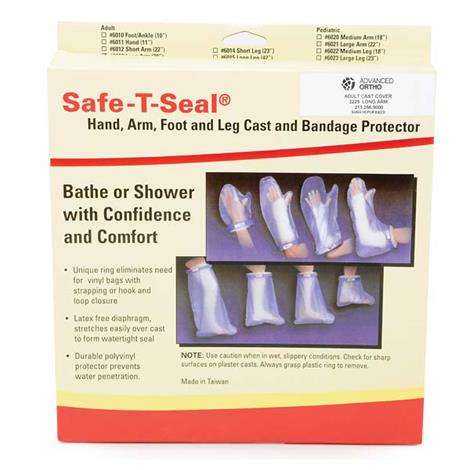 Advanced Orthopaedics Saf-T-Seal Adult Cast And Bandage Protector,Foot/Ankle,11",Each,2230
