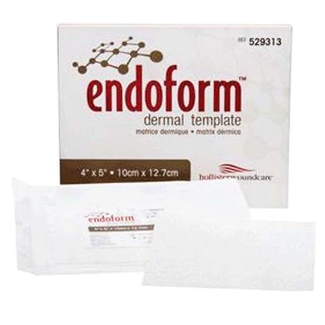 Hollister Endoform Dermal Template Collagen Dressing,2" x 2" (5cm x 5cm),Fenestrated,10/Pack,529312