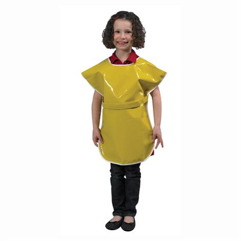 Childrens Factory Washable Childs Apron,24" x 20" x 0.125",Each,CF400-201