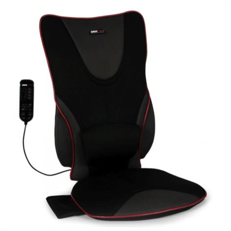 Obusforme Backrest Support Drivers Seat Cushion,Black,17.15" L x 6.27" W x 16.4" H,Each,CC-BDS-01