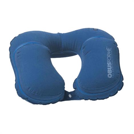 ObusForme Inflatable Travel Pillow,5.5"H x 13.5"W x 10"D,Each,PL-INP-02