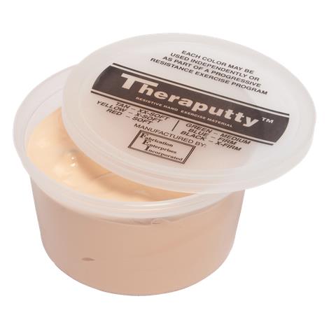 CanDo Theraputty 1 Lbs Hand Exercise Putty,Tan - XX-Soft,Each,#10-2640
