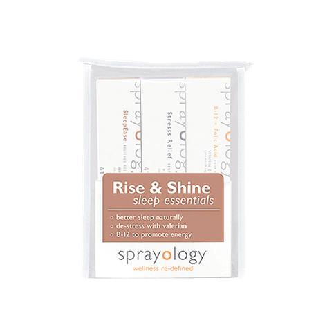 Sprayology Rise and Shine Sleep Essentials Homeopathic Spray Kit,Homeopathic Spray Kit,Each,30831
