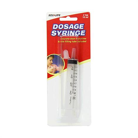 Acu-Life Dosage Syringe,2 Tablespoon,10 ml,Each,230B