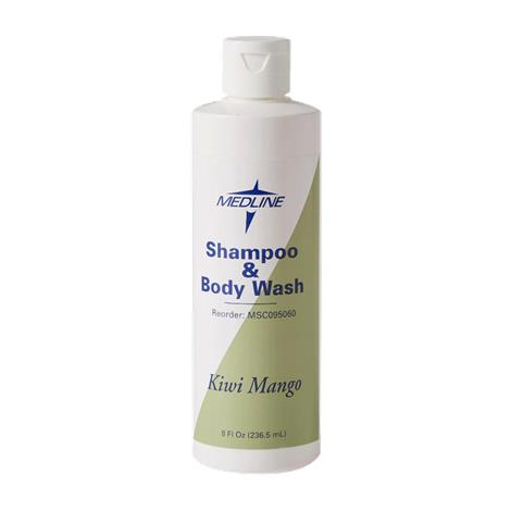Medline Fragranced Shampoo And Body Wash,Apple-Strawberry,48/Case,MSC095064