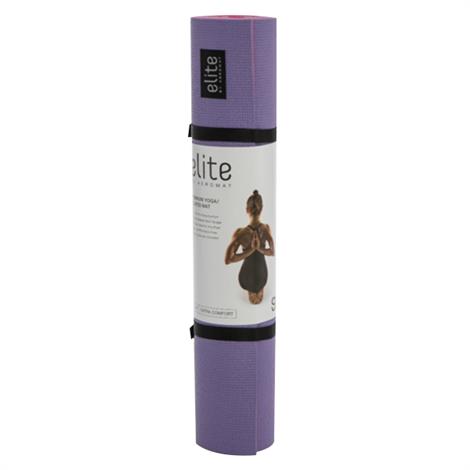 Aeromat Elite Yoga And Pilates Mat,With Harness,Slate,Each,72308