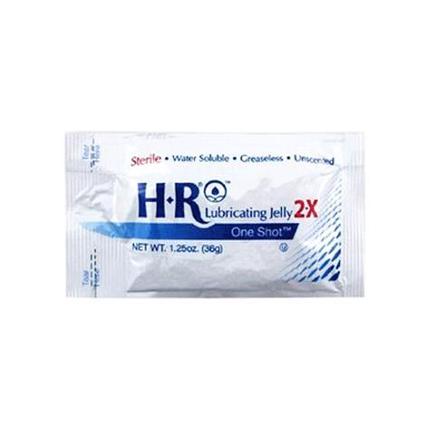 HR Pharmaceuticals OneShot Lubricating Jelly,1.25 oz,567/Case,211576