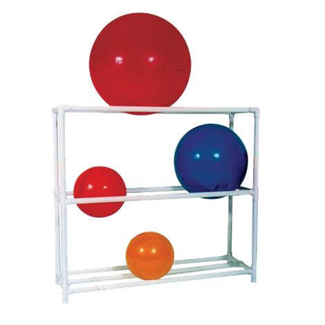 MJM International Ball Rack,Mobile Rack with Casters,Each,7015
