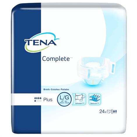 TENA Complete Brief,Large,24/Pack,3pk/Case,67330